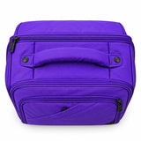 Maleta Quechua Q-1001 Morada con Ruedas y Asa de Mano
