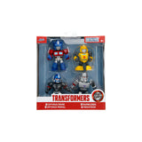 [PRE-VENTA]  Figura Transformers metal 4 surtido 2.5" Jada Toys JT-34342  [PRECIO NORMAL S/.189]