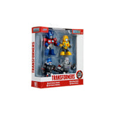 [PRE-VENTA]  Figura Transformers metal 4 surtido 2.5" Jada Toys JT-34342  [PRECIO NORMAL S/.189]