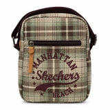 Minibolso Skechers Utility Bag Marrón 72803.33 | Diseño Vintage y Funcional