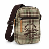 Minibolso Skechers Utility Bag Marrón 72803.33 | Diseño Vintage y Funcional