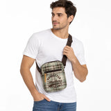 Minibolso Skechers Utility Bag Marrón 72803.33 | Diseño Vintage y Funcional