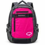 Mochila Quechua QC-14207 Verde o Fucsia con Compartimiento para Laptop y Tablet