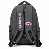 Mochila Quechua QC-14207 Verde o Fucsia con Compartimiento para Laptop y Tablet