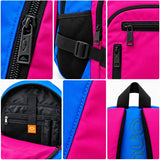 Mochila Quechua QC-14211 Fucsia/Turquesa con Divisiones Internas