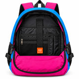 Mochila Quechua QC-14211 Fucsia/Turquesa con Divisiones Internas