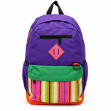 Mochila Quechua QC-14213 Lila con Porta Laptop y Bolsillos Laterales