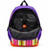Mochila Quechua QC-14213 Lila con Porta Laptop y Bolsillos Laterales