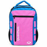 Mochila Quechua Turquesa con Rosado QC-14210 para Laptop y Tablet