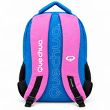 Mochila Quechua Turquesa con Rosado QC-14210 para Laptop y Tablet