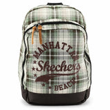 Mochila Skechers Backpack Marrón 72801.33 | Estilo Retro y Funcionalidad