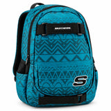 Mochila Skechers Daypack 74203.39 Azul con Doble Compartimiento