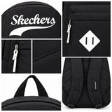 Mochila Skechers Freeway Negro 76801.06 con Compartimiento para Tablet