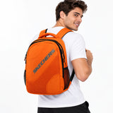 Mochila Skechers Polyester Naranja 70206.69 con Bolsillos Laterales