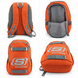Mochila Skechers Polyester Naranja 70404.69 con Porta Laptop