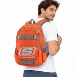 Mochila Skechers Polyester Naranja 70404.69 con Porta Laptop