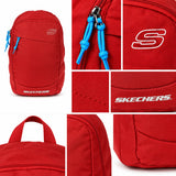 Mochila Skechers Runaway Roja 72201.35 | Diseño Deportivo y Compacto