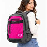 Mochila Quechua QC-14207 Verde o Fucsia con Compartimiento para Laptop y Tablet