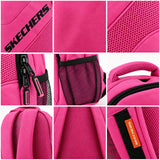 Mochila Skechers Polyester Rosado 70206.59 con Bolsillos Laterales