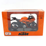 Moto a Escala 1:12 KTM RC 390 Maisto | Edición Coleccionista 31608L