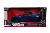 [PRE-VENTA] Auto FF - Brian's Nissan GT-R (R35) Escala 1:24 Jada JT-97036-4 [PRECIO NORMAL S/.160]