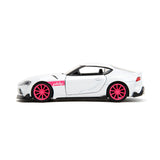 [PRE-VENTA]  Auto Toyota Supra 2020 Pinks Slips 1:32 Jada Toys JT-34664 [PRECIO NORMAL S/.89]