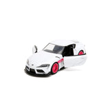 [PRE-VENTA]  Auto Toyota Supra 2020 Pinks Slips 1:32 Jada Toys JT-34664 [PRECIO NORMAL S/.89]