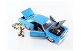 Auto Plymouth Road Runner con Wile E. Coyote 1970 Escala 1:24 Jada Toys JT-32038