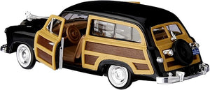 Auto Ford Woody Wagon 1949 Escala 1:24 Motormax MM-73260AC