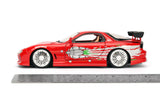 [PRE-VENTA] Auto FF - Dom's Mazda RX-7 1:24 Jada JT-98338-4 [PRECIO NORMAL S/.160]