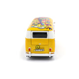 Auto Volkswagen Delivery Van Flower Power Escala 1:24 Motormax MM-79575