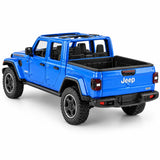AUTO JEEP GLADIATOR RUBICON ( OPEN TOP ) 2021 BLUE 1:27 MOTORMAX MM-79370