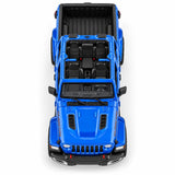 AUTO JEEP GLADIATOR RUBICON ( OPEN TOP ) 2021 BLUE 1:27 MOTORMAX MM-79370