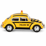 AUTO VOLKSWAGEN CLASSIC BEETLE-AIRPORT FOLLOW ME SERVICE CAR 1966 1:24 MM-79590