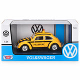AUTO VOLKSWAGEN CLASSIC BEETLE-AIRPORT FOLLOW ME SERVICE CAR 1966 1:24 MM-79590