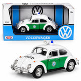 AUTO VOLKSWAGEN CLASSIC BEETLE  - GERMAN POLICE CAR 1966 1:24  MM-79588