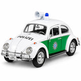 AUTO VOLKSWAGEN CLASSIC BEETLE  - GERMAN POLICE CAR 1966 1:24  MM-79588