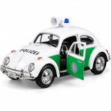 AUTO VOLKSWAGEN CLASSIC BEETLE  - GERMAN POLICE CAR 1966 1:24  MM-79588