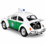 AUTO VOLKSWAGEN CLASSIC BEETLE  - GERMAN POLICE CAR 1966 1:24  MM-79588