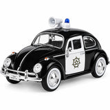 AUTO VOLKSWAGEN CLASSIC BEETLE POLICE 1966 1:24  MM-79578