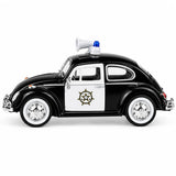 AUTO VOLKSWAGEN CLASSIC BEETLE POLICE 1966 1:24  MM-79578