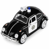 AUTO VOLKSWAGEN CLASSIC BEETLE POLICE 1966 1:24  MM-79578