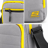 BOLSO SKECHERS POLYET plomo/amar 71302.22 SKECHERS