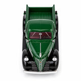 Camioneta Escala 1:24 Plymouth Pickup 1941 Roja y Negra | Motor Max MM-73278AC