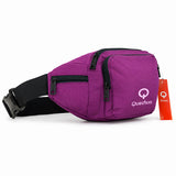 Canguro Quechua Lila QC-14105 con Múltiples Compartimentos