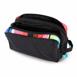Estuche Quechua Negro Multicolor Q-1305B Portátil