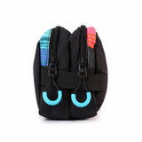 Estuche Quechua Negro Multicolor Q-1305B Portátil