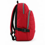 Mochila Skechers Air Force Roja 72301.35 con Divisiones Internas