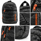 Mochila Skechers Backpack Negra 71801.06 | Diseño Moderno y Urbano