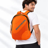 Mochila Skechers Polyester Naranja 70207.69 con Porta Laptop
